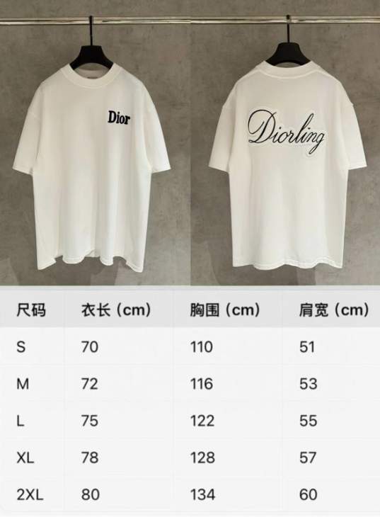 Dior T Shirts Short _SKUDiorS-2XLxetr30515901